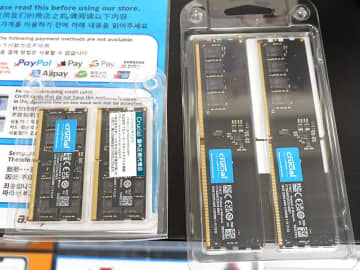 CrucialのDDR5-6400対応CUDIMM/CSODIMM 16GB×2枚組が入荷