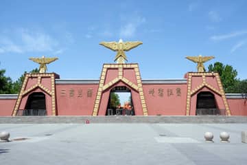 中国河南省商丘市の火神台風景区を訪ねて