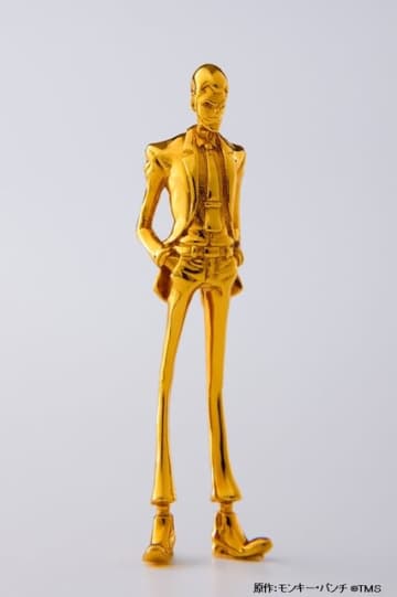 55万円！限定100体！純金“ルパン三世”フィギュア登場！次元＆五ェ門＆不二子＆銭形警部の純金カードも