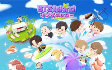 BTSのアーミー必見！スシローと「BTS Island:インザソム」がコラボ。限定ステッカーやアクスタがついてくる！