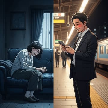 更年期で苦しむ妻に「迎えに来て」と無神経LINEの夫。怒りの最終通告で凍り付かせた[短編小説]