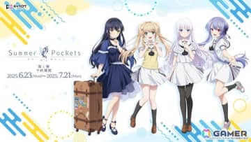 TVアニメ「Summer Pockets」トレーディング缶バッジ、BIGアクリルスタンドなど版権イラストを使用したオリジナルグッズが登場！