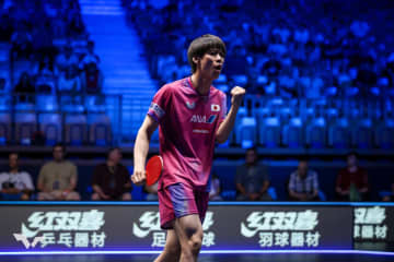 【卓球男子】戸上隼輔が日本勢3番手の25位に浮上 張本智和は日本勢4位で変わらず 松島輝空20位＜最新世界ランク＞
