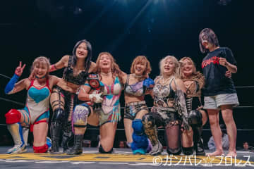 引退直前の長谷川美子が里帰り参戦し、リアル・ガンジョ勢が熱闘を展開！「本当にガンバレ☆プロレスは最高の場所です」