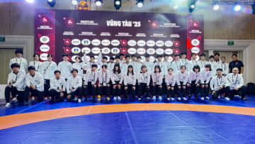 ＜レスリング＞【写真集】2025年U17アジア選手権・第2日