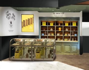 フランス・パリ発のビスケット専門店「ル・ビスキュイ・アラン・デュカス」日本限定ソフトクリームも登場！