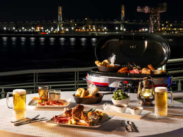 横浜の海を見ながらBBQ【ヨコハマグランドインターコンチネンタルホテル】ビアガーデン7月3日からオープン