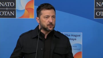 NATO会議中もロシアが攻撃…ゼレンスキー大統領が“さらなる支援”の必要性訴える　トランプ大統領「会うだろう」米ウクライナ首脳会談か