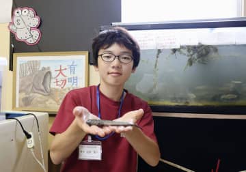 中1で歴代最年少の水族館長、思い継ぐ　福岡・やながわ有明海水族館、環境保全へ