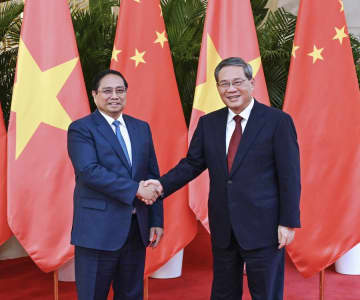 李強総理、ベトナム首相と会談