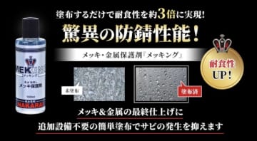 大切なバイクや車に再び輝きを与えるNAKARAIのメッキ保護剤「メッキング」