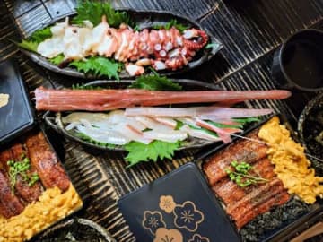 顔が長いよー！ふわっと食感のヤガラアラ汁！ぷりっと食感ヤガラ刺身！
