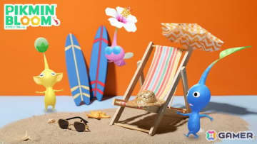 「ピクミンブルーム」に夏到来！サーフボードのキーホルダーを身につけたピクミンが登場する「ビーチリゾート」イベントが7月1日より開催