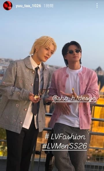 NCT ユウタ、平野紫耀と対面！パリでの記念ショットを続々と公開