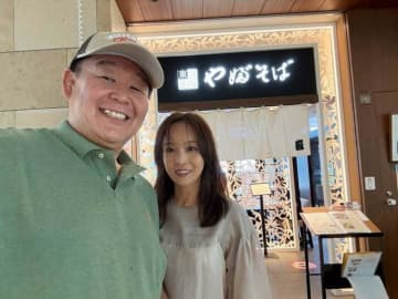 花田虎上、妻との“ランチデート”の2ショットを披露し「仲良しなお二人」「可愛すぎる」と反響