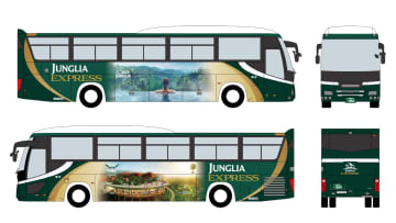 ジャングリア沖縄、シャトルバス運行決定。全6路線、那覇空港は片道2500円