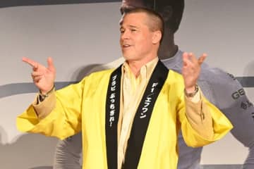 ブラッド・ピット、3年ぶりに来日！旧友トム・クルーズとの交流明かす「一緒にレースした」