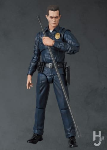 変幻自在の刺客『ターミネーター２』「T-1000」がアクションフィギュアに！液体金属のダメージ状態を再現した交換パーツで劇中シーンを再現可能【MAFEX最新情報】