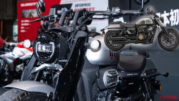 400ccクラスのVツインクルーザー！ QJMOTOR「SRV400VS」7月より入荷、シート高734mmで77万8000円