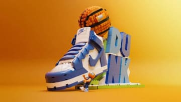 「Nike Dunk」スニーカーが完成するレゴセット　全1180ピース構成