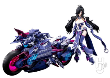 本日発売の「皇巫 ツクヨミ レガリア」と「ラピッドレイダー〈シャドウダンサーVer.〉」をミキシング！M.S.G×メガミデバイスの改造バイクをご覧あれ【メガミデバイス クリエイターズLABO】