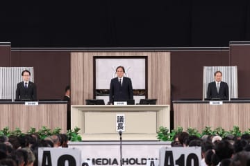 フジHD、再生へ新体制発足　株主総会、ファンドの役員案否決