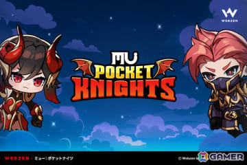 「ミュー」の世界観を継承した放置系RPG「ミュー：ポケットナイツ」ゲームロゴが初公開！2025年下半期のリリースへ向けて準備中