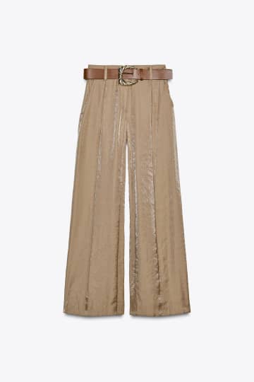 40・50代に“この1本”！【ZARA】体型カバーが狙える♡「上品ワイドパンツ」