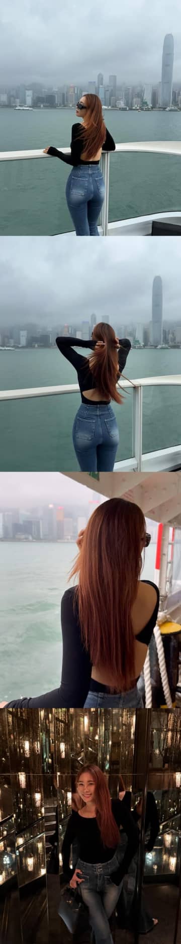 韓国女子ゴルファー、背中丸見えショットでファンの視線強奪！「魅力的な後ろ姿」にタジタジ…【PHOTO】
