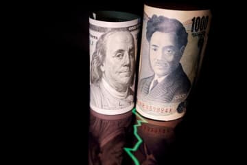 NY円、145円台前半