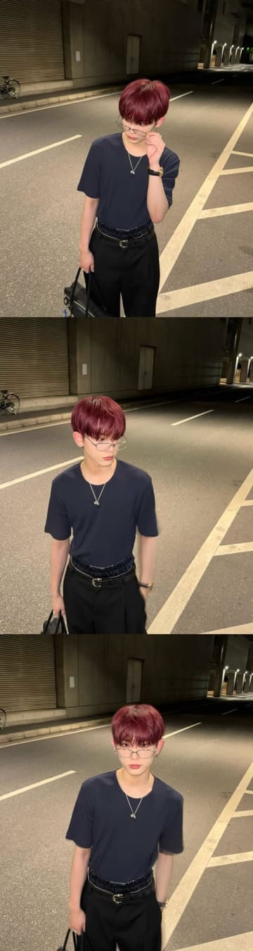 &TEAM・ハルア、“爆イケ”なメガネ姿にファン胸キュン「オッパビジュ」「イケイケすぎ」【PHOTO】