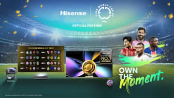 Hisense、FIFA Club World Cup 2025（TM）で主力ディスプレイ製品を展示、すべての家庭に喜びのひとときを