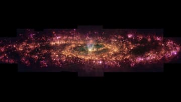 まるで燃え立つ炎の渦　渦巻銀河「NGC 253」をVLTが観測