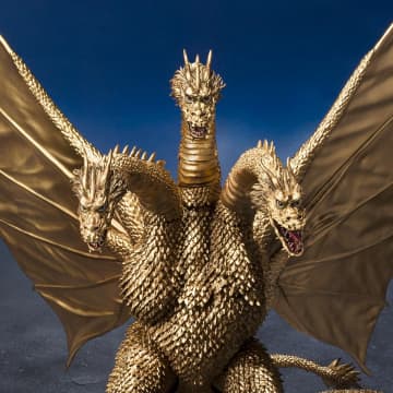 映画「地球攻撃命令 ゴジラ対ガイガン」より「S.H.MonsterArts キングギドラ (1972)」がプレバンにて6月27日16時より予約開始