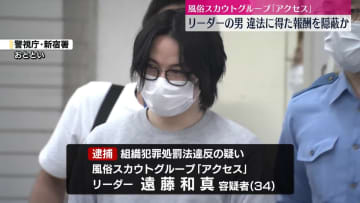 風俗スカウトG「アクセス」リーダーの男を再逮捕　一連の捜査を終結