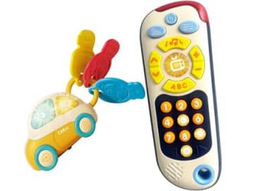 本物そっくりで赤ちゃんも夢中♡「リモコン型おもちゃ」をAmazonタイムセールでお安くゲット！