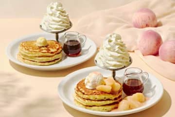 白桃フェア開催！J.S. PANCAKE CAFEで夏だけのご褒美時間を