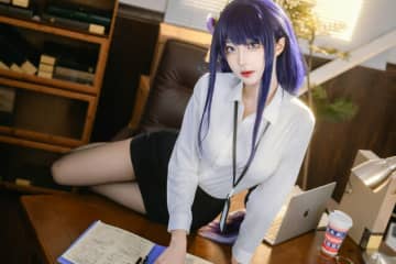 【コスプレ】『原神』人気キャラの「雷電将軍」誕生日記念！OLからメイド服まで艶っぽく凛々しい姿に見惚れてしまう【写真32枚】