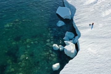 ドローンによるセンチメートル級の南極氷崖の崩壊観測を実施―中国