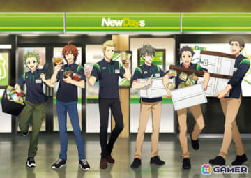 「アイドルマスター SideM」駅で働くアイドルたちの描きおろしコラボグッズが7月4日よりNewDaysで順次販売！