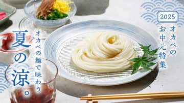半田そうめんのオカベ、お中元人気商品ランキングTOP3を発表　2025年お中元特集ページも公開　―家族に、友人に、喜ばれたそうめんセットとは？―