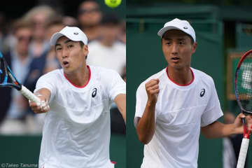 望月慎太郎と綿貫陽介が予選決勝へ。ダニエル太郎、島袋将、トゥロター・ジェームズ、内山靖崇は惜しくも敗れる[ウィンブルドン]