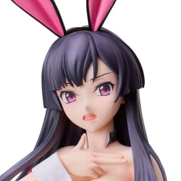 スラリ美脚に見惚れる…抜群のプロポーションも忠実再現♪「コードギアス 奪還のロゼ」皇サクヤがバニースーツ姿でフィギュア化