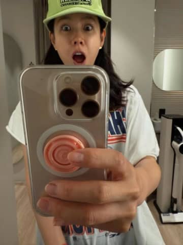 女優ソン・イェジン、本当に運動した顔なの？… ちゃめっ気たっぷりな表情