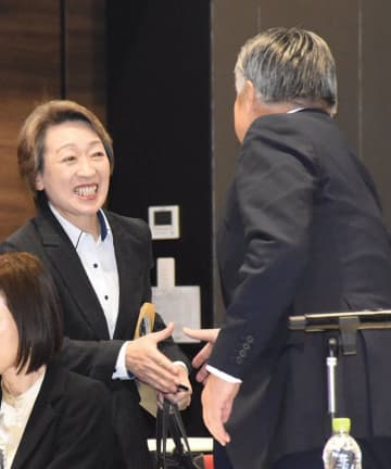 ＪＯＣ新会長は橋本聖子氏　敗れた田嶋幸三氏は「橋本さんをしっかりとサポートしていきます」
