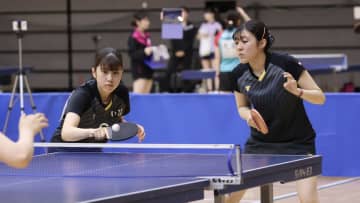枝廣愛/兼吉優花（中央大）ペアが初優勝　中央大はベスト4に3ペア入賞＜関東学生卓球選手権2025・女子複＞