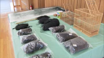 「かすみ網」オンラインショップで販売疑いで54歳男を逮捕　野鳥保護のため販売禁止に　「違法とは知らなかった」容疑を否認