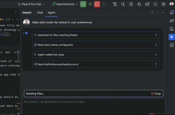 プレビュー版「Android Studio」にエージェントモード、依頼した開発タスクをAIが実施／頭脳は「Gemini 2.5 Pro」