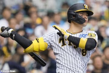 阪神・佐藤輝明、リーグトップの19本塁打　谷繁氏「やっと本来の力を出せている」