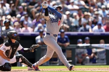 【MLB】全然落ちてこない……大谷翔平の28号アーチ、高弾道連発の“スライダー強振”で「滞空時間6.6秒」　自身6番目の打球角度に